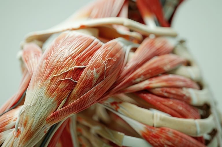 Wie verklebte Faszien im Brustkorb entstehen